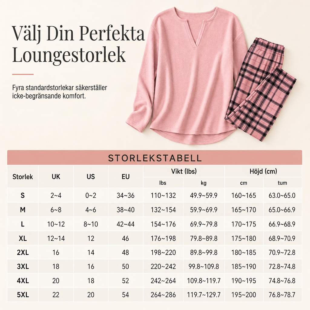 Set med stickad topp och rutiga leggings för kvinnor-6