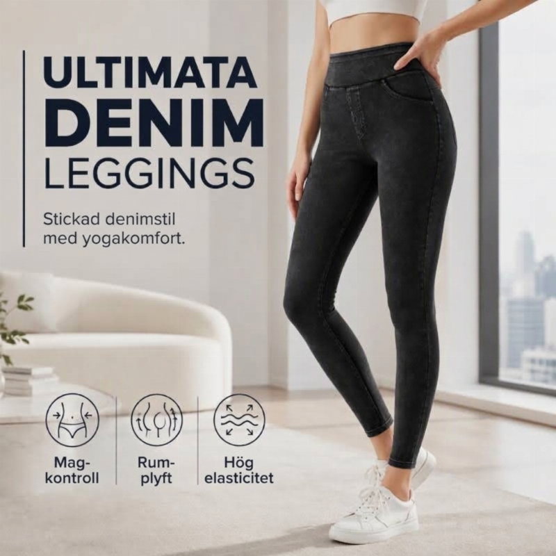 Bästsäljare🔥|Högmidjade Jeans för Dam – Smickrande Passform & Bekväm Stretchkänsla