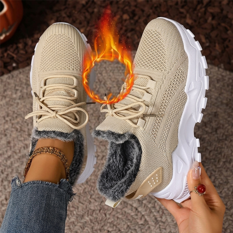 Bästsäljare🔥|Bekväma Vinter Sneakers Dam – Lätta, Varma och Perfekta för Vardagen-12