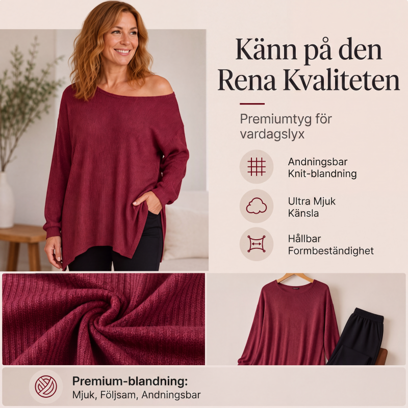 Damtopp med avtäckt axel och delad fåll-3