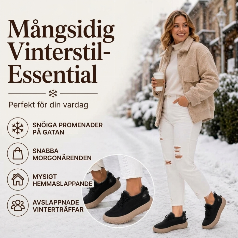 🌸Stor rea – 50 % rabatt💖Casual vinterskor för damer med plyschfoder-4