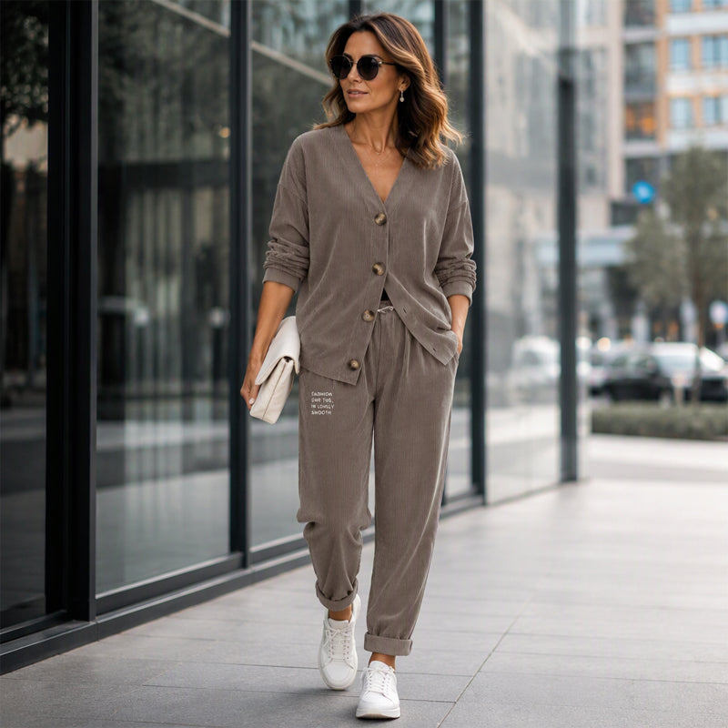 Glödlampa, 2-delars set i casual stil för dam-8