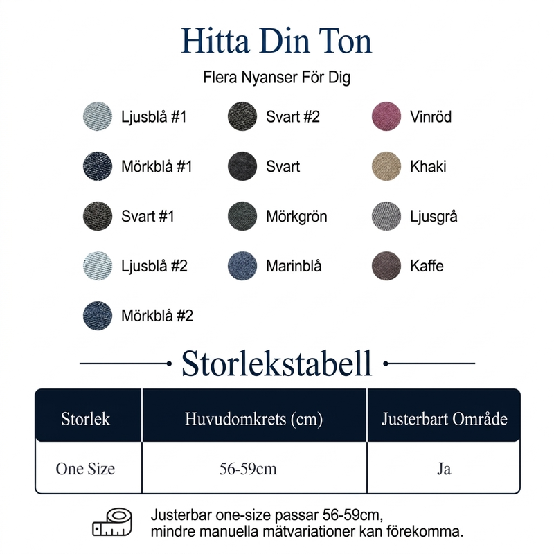 Unisex Vintage Flat Cap i Denimstil – Klassisk Baskerkeps med Retro Look & Komfortabel Passform-2