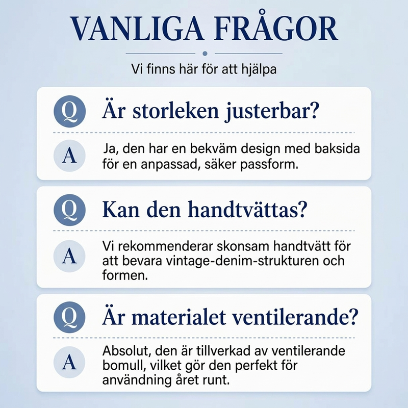 Unisex Vintage Flat Cap i Denimstil – Klassisk Baskerkeps med Retro Look & Komfortabel Passform-6