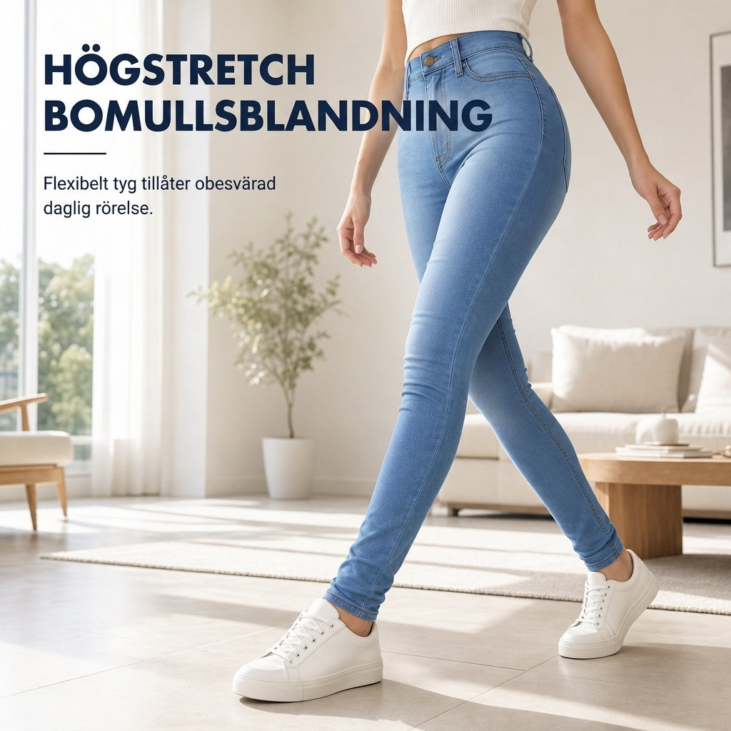 🔥50% ✨Nya produkter-Högmidjesnoppa pennbyxor för kvinnor-2