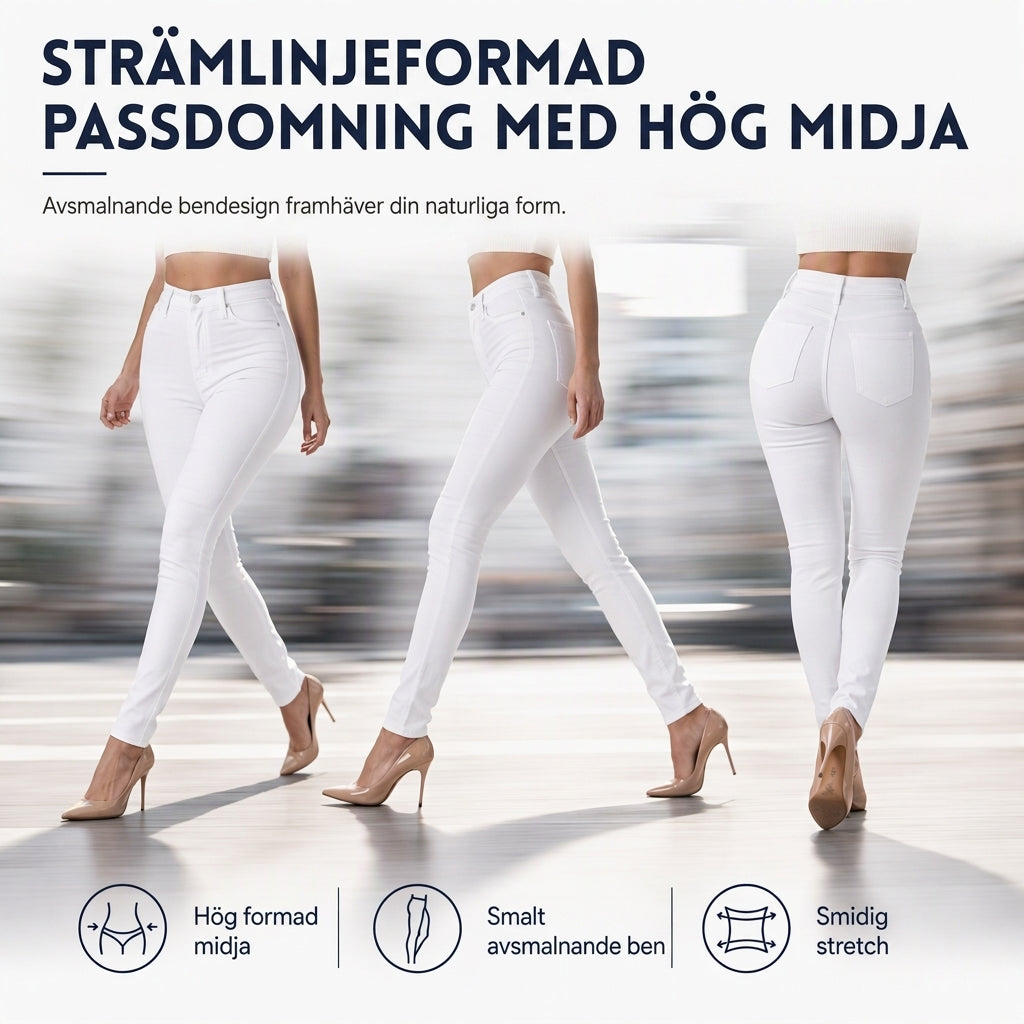 🔥50% ✨Nya produkter-Högmidjesnoppa pennbyxor för kvinnor-4