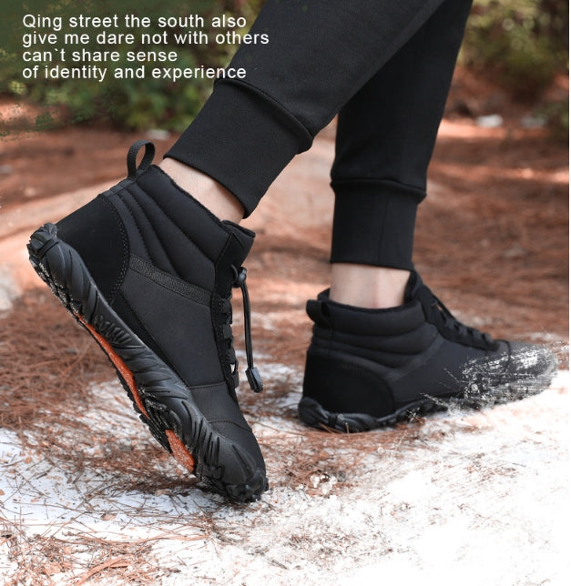 Halkfria och vattentäta vinter barfota skor (unisex)-3