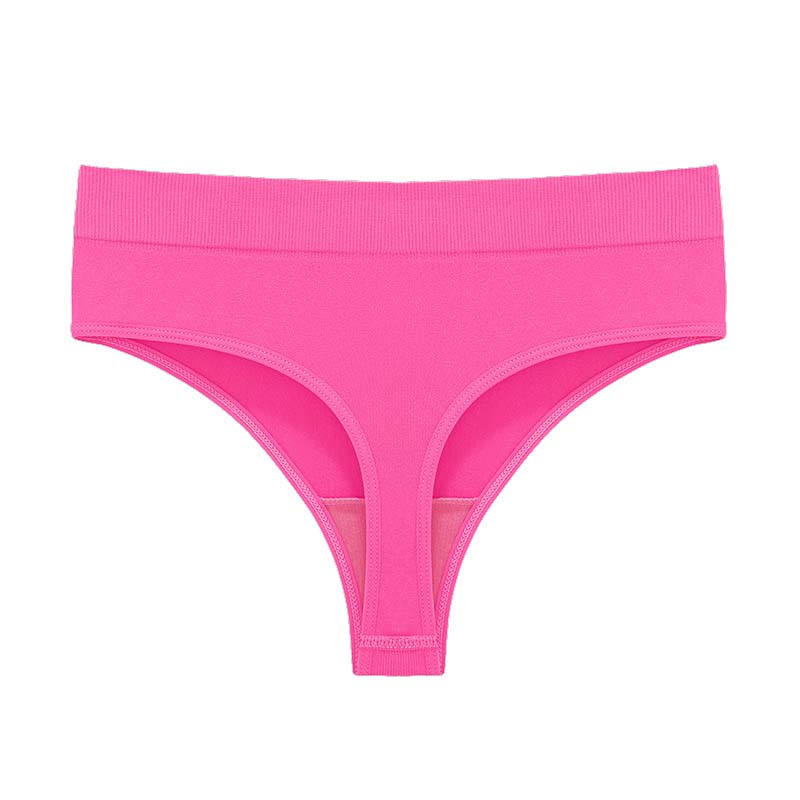 Damtrosor sömlösa ribbade stringtrosor-15
