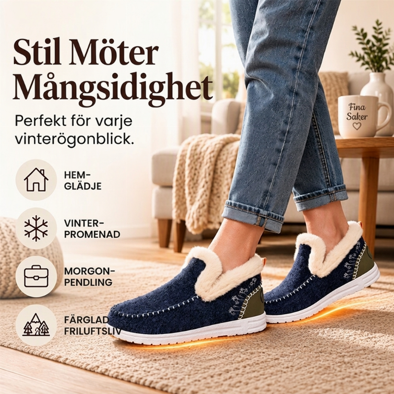 ❄️ Vinterskor för kvinnor med plymfoder för snö – varma, bekväma och perfekta för kalla vinterdagar, nu till halva priset! ✨-4