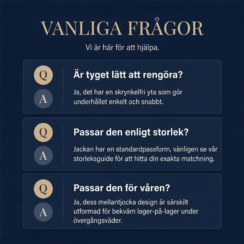 ✨Begränsat antal i lager, missa inte detta! 🎁Snygg, vadderad herrjacka med ståkrage som håller dig varm-6