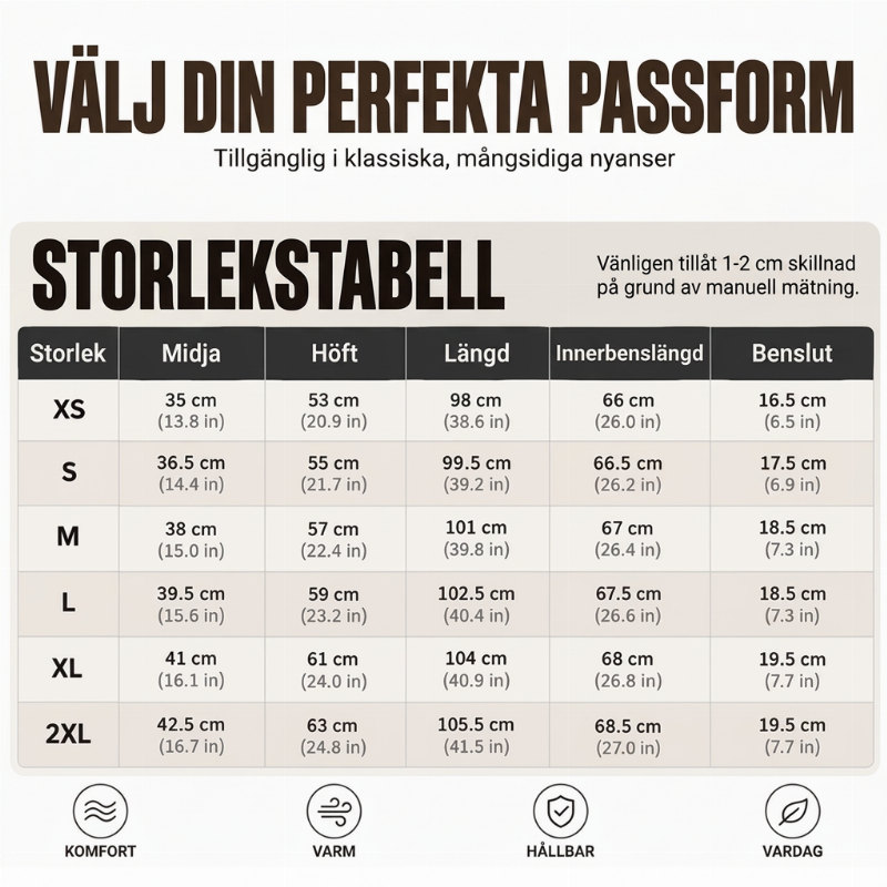 🧥 Varma och bekväma vinterbyxor för män – mjuka, sköna och perfekta för kalla vinterdagar❄️-2