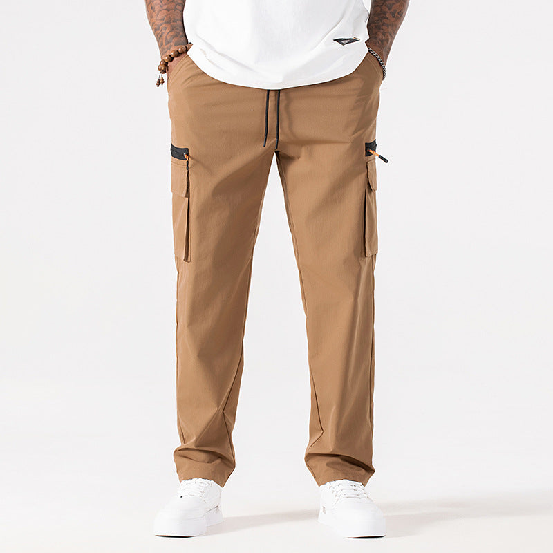👖 Avslappnade cargobyxor för män med flera fickor – bekväma, mångsidiga, praktiska, perfekta för vardag och utomhus! ✨-12
