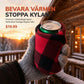 🍺 Stickade dryckesvantar för vinter – isolerade, värmande, passar burkar och flaskor, perfekta för utomhusfester! ✨-2