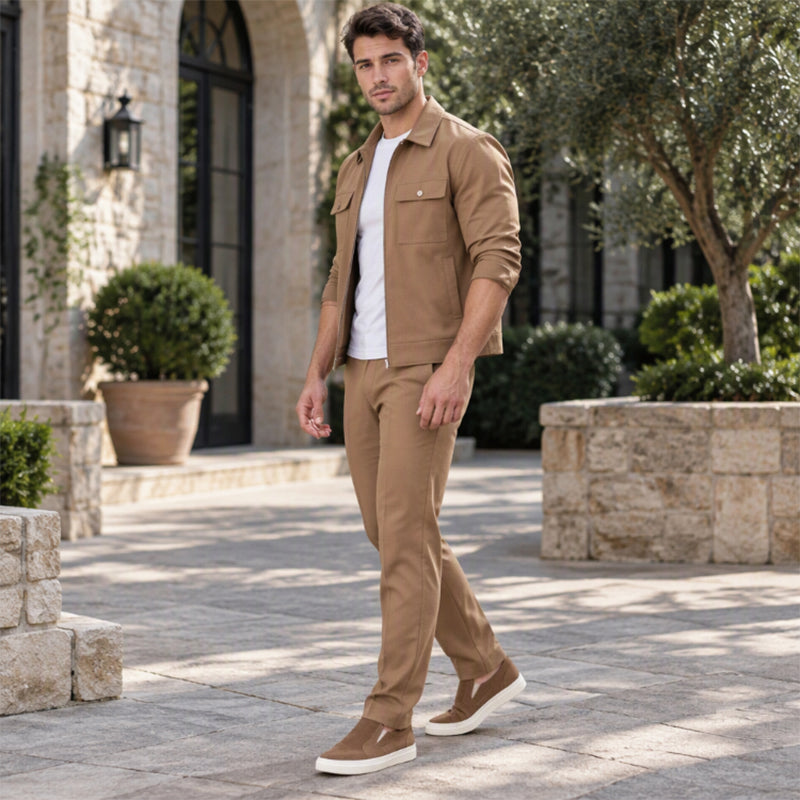 Lässiger, stilvoller Herren-Anzug – Jacke & Hose, bequem & vielseitig-7