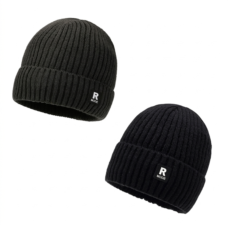 🧢 Lösstickad varm mössa för män – mjuk, bekväm och perfekt för kalla höst- och vinterdagar! ✨-10