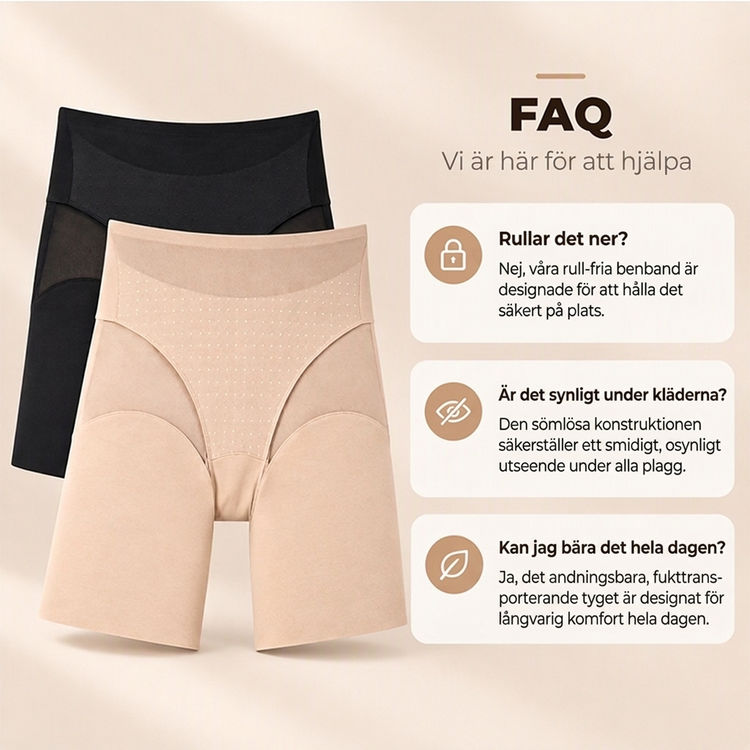 🔥50 % rabatt! 🔥Damshapewear med hög midja och magekontroll-6
