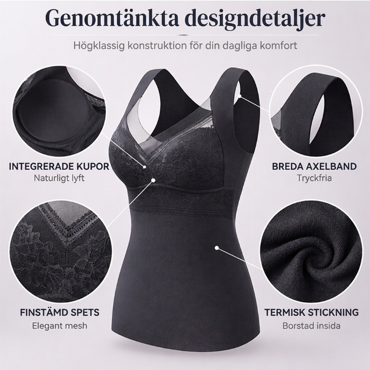 🔥50 % rabatt! Termisk damtanktop i slim-fit med inbyggd bygelbh-1
