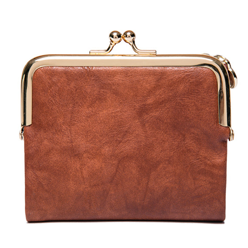 👛 Vintageplånbok med kisslås och flera kortfack – rymlig, elegant och praktisk, perfekt för vardag och fest! ✨-15