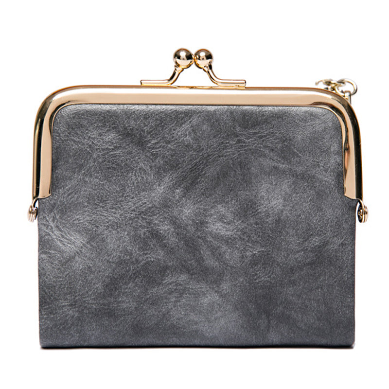 👛 Vintageplånbok med kisslås och flera kortfack – rymlig, elegant och praktisk, perfekt för vardag och fest! ✨-17