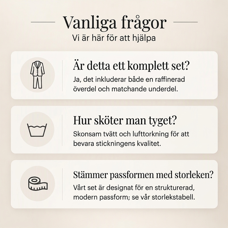 🚚 Fri frakt på just den här produkten!  🔥Herrset i twill med sweatshirt med fållkrage och byxor-9