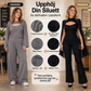 🚚 Fri frakt på just den här produkten!  🖤 Glittrig jumpsuit med kapärmar för damer✨-2