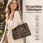 👜 50% RABATT NU! 🐆 Dam Elegant Handväska – Stor Kapacitet, Leopardprint & Mångsidig – Rymlig Tote För Arbete, Pendling & Vardagsliv ✨-4