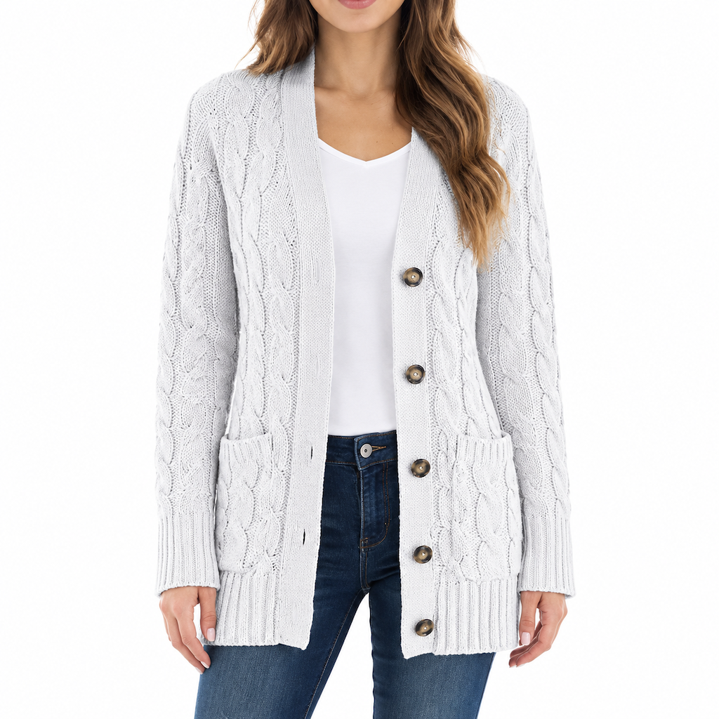 🍂 50 % RABATT! 🔥 Midi-tröja i stickat för dam – mjukt och varmt tyg, perfekt för höstlooker 👗✨-8