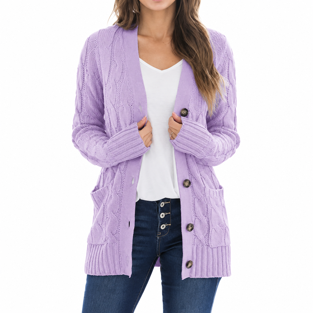 🍂 50 % RABATT! 🔥 Midi-tröja i stickat för dam – mjukt och varmt tyg, perfekt för höstlooker 👗✨-15
