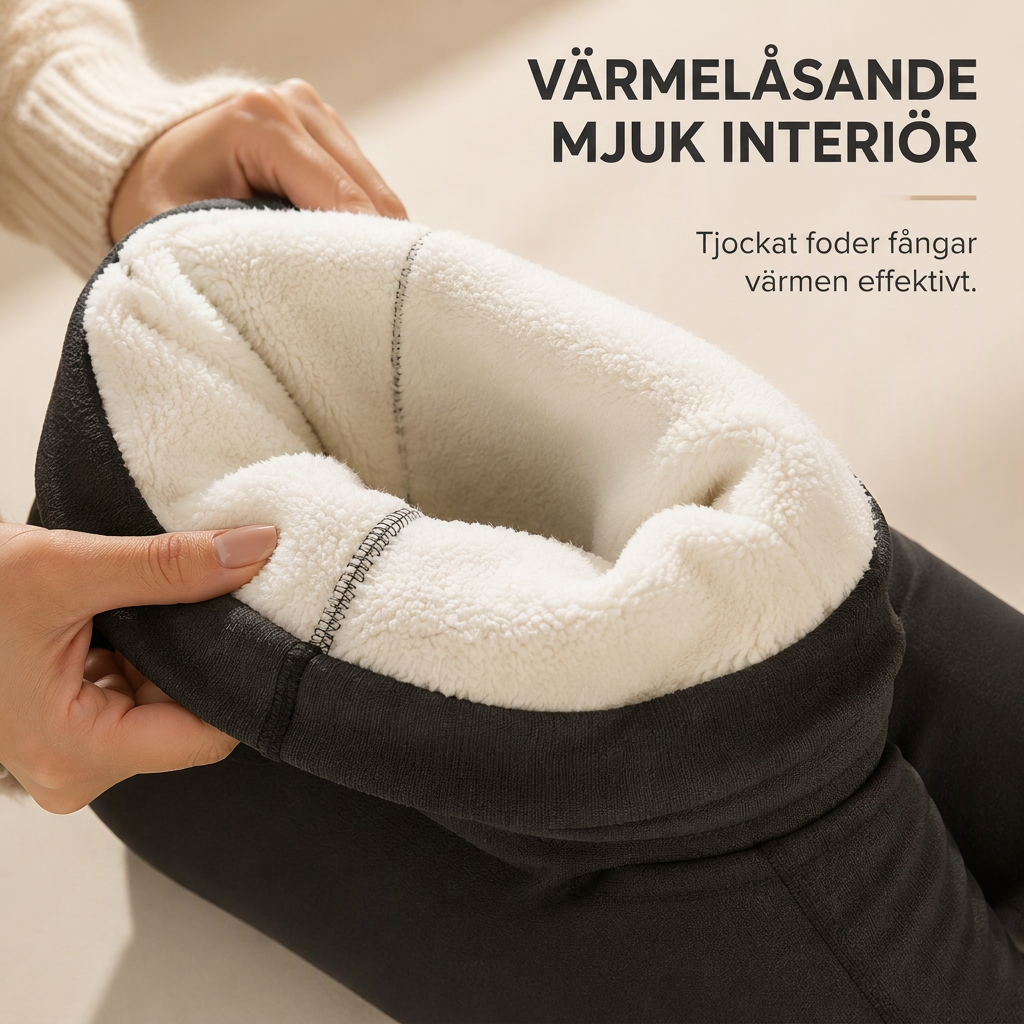⏰ Nedräkningen har börjat – 50 % rabatt endast i ytterligare 3 dagar! Värmande yogabyxor med hög midja för damer-3