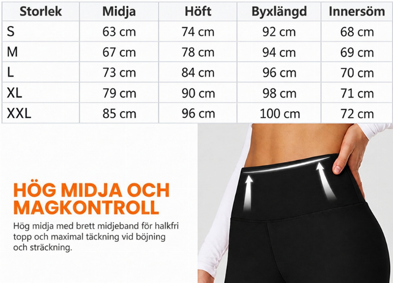 ⏰ Nedräkningen har börjat – 50 % rabatt endast i ytterligare 3 dagar! Värmande yogabyxor med hög midja för damer-8