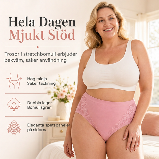 🌸 Sista dagen – köp 2, få 1 gratis ✨ Trosor i stora storlekar