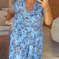 👗2024 Nowe sukienki w kwiaty z dekoltem w serek
