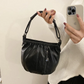 🥳👜Bali Simple Casual Pleated Bucket Miękka skórzana torba na ramię