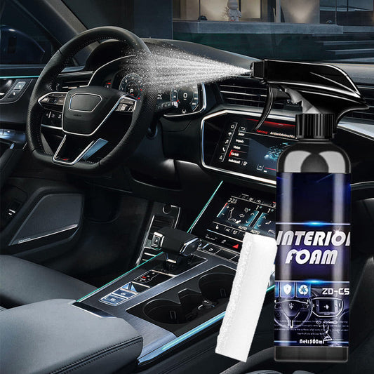 🚙Uniwersalny pieniący się spray do czyszczenia wnętrza samochodu
