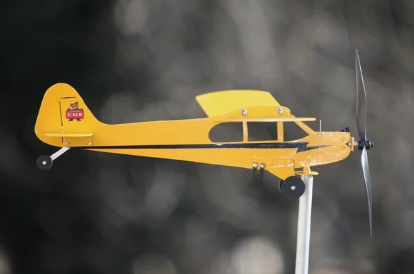 Piper J3 Cub Samolot Weathervane - Prezenty dla miłośników latania-8