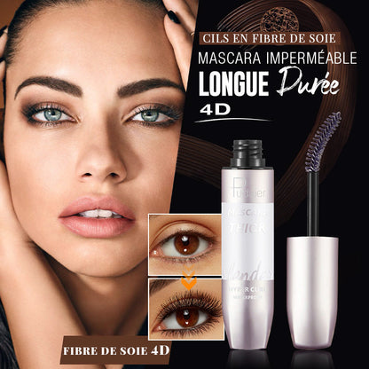 Długotrwały wodoodporny tusz do rzęs 4D Silk fiber lashes