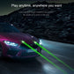 Zdalne laserowe światła naprowadzające pojazdu