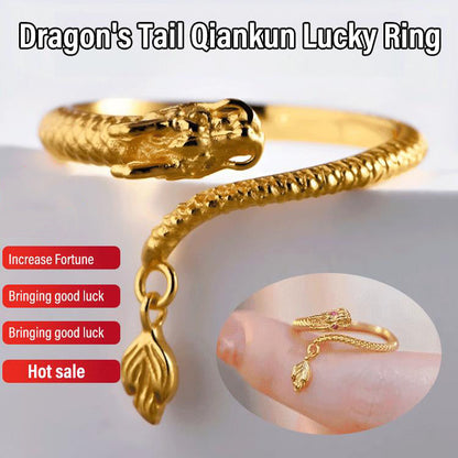 2024 Qiankun Dragon Tail Lucky Ring