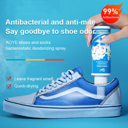 Dezodorant antybakteryjny w sprayu do butów i skarpetek