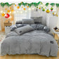 ✨Regalo cálido🎁Juego de ropa de cama de color sólido premium