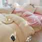 ✨Regalo cálido🎁Juego de ropa de cama de color sólido premium