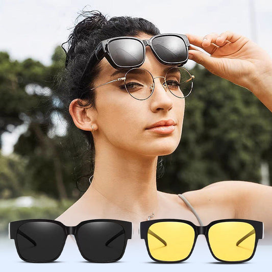 Dwufunkcyjne okulary przeciwsłoneczne z polaryzacją i ochroną UV