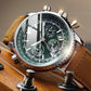 Wielofunkcyjny męski zegarek kwarcowy z chronografem i wodoodporną datą